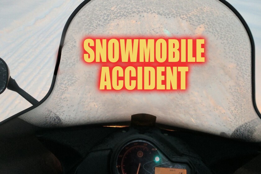 Teen suffers injuries after leg is caught in snowmobile track ...