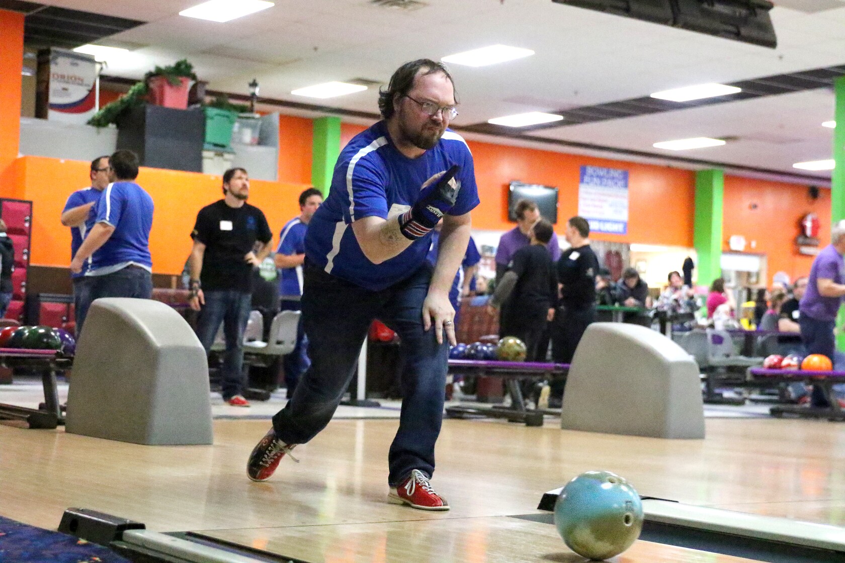 Bowling with the best Brainerd a host of the Special Olympics Minnesota State Bowling