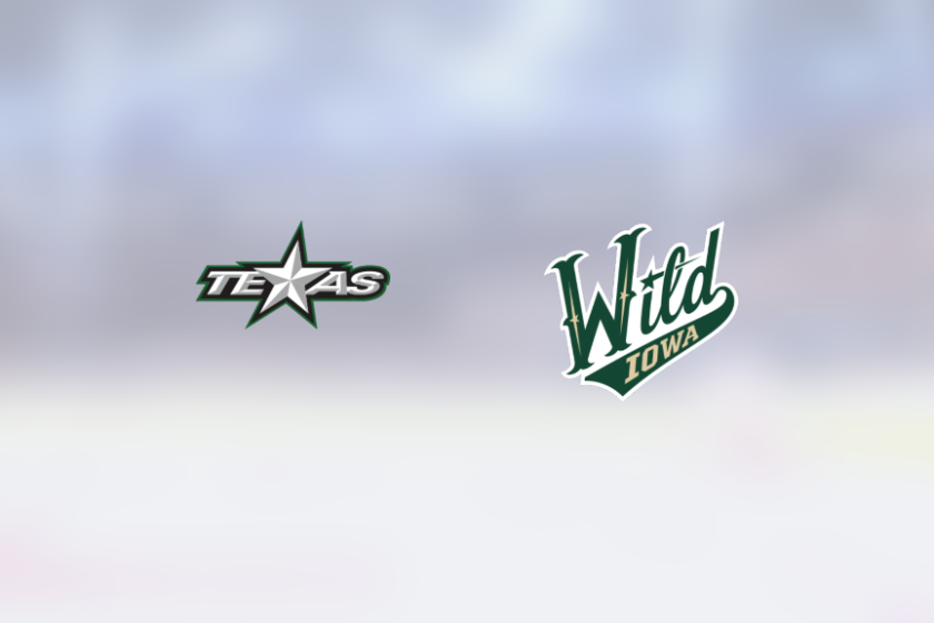 Texas Stars beat Iowa Wild The Rink Live Comprehensive coverage of