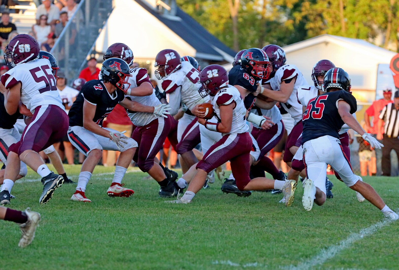Aitkin football against Crosby-Ironton on Thursday, Sept. 1, 2022, at Aitkin.