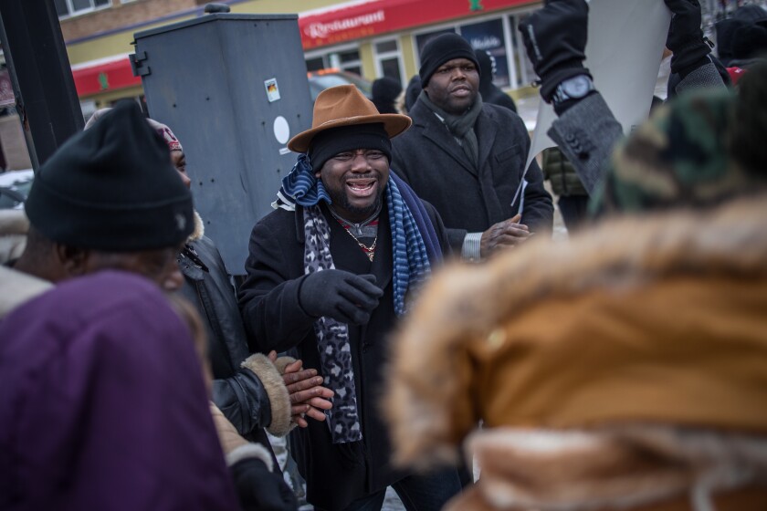 Protesters Rally in Austin for Kokou Christopher Fiafonou