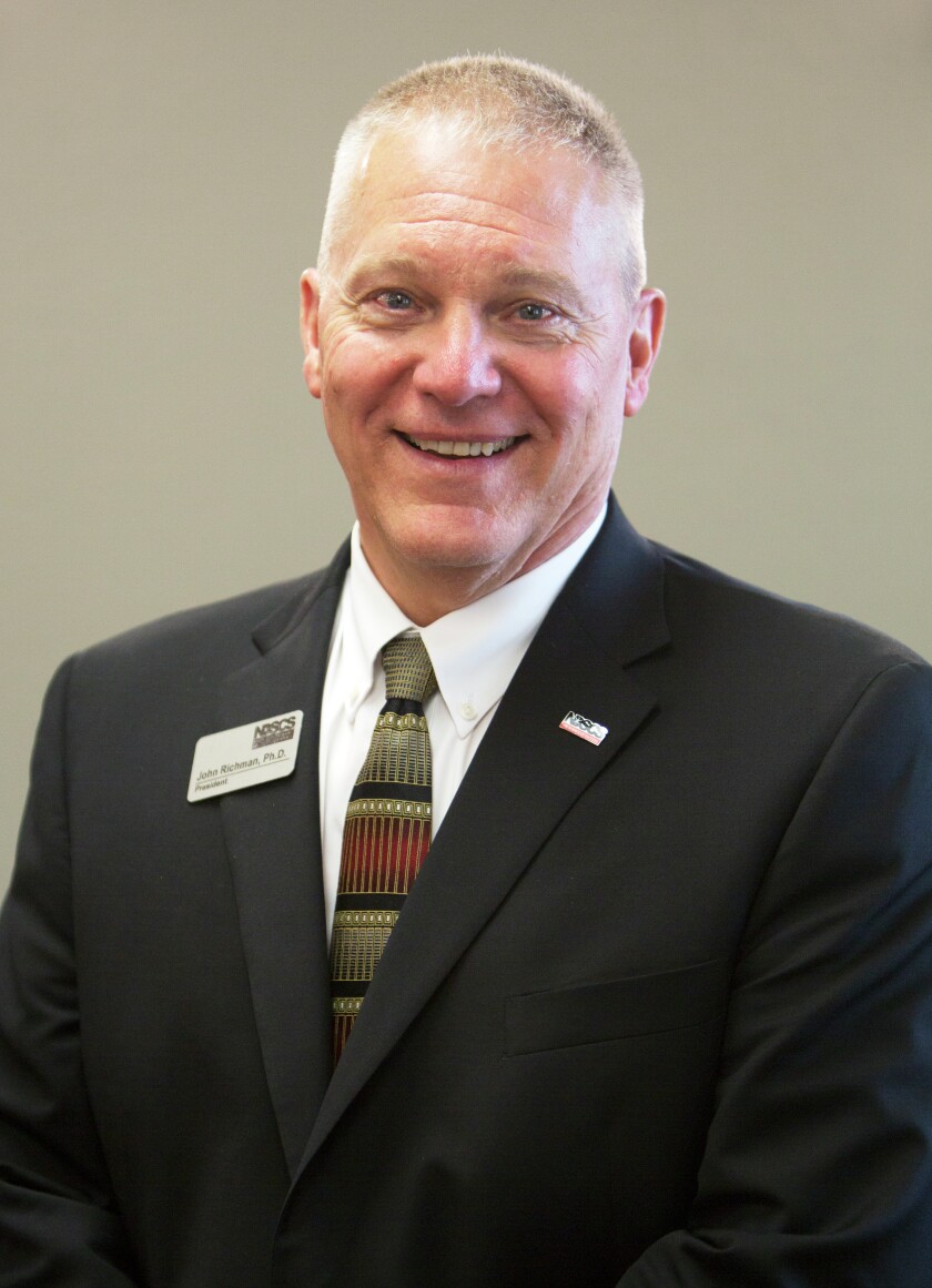 North Dakota State College of Science President John Richman