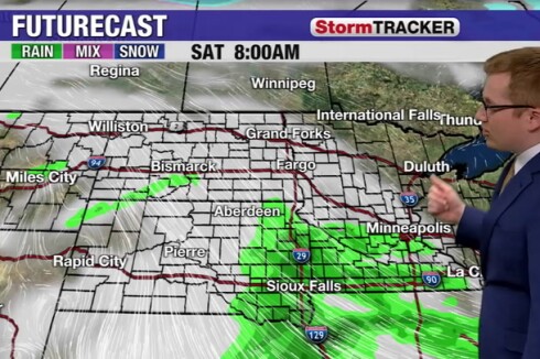 Northland Outdoor Forecast: Warmer this weekend with areas of rain