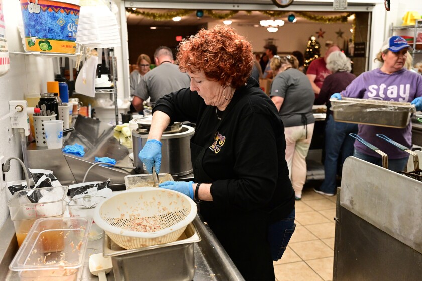 Brainerd Community Thanksgiving dinner.