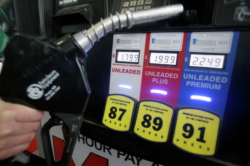 Gas prices in the metro area are as low as $1.79 a gallon. Carrie Snyder / The Forum