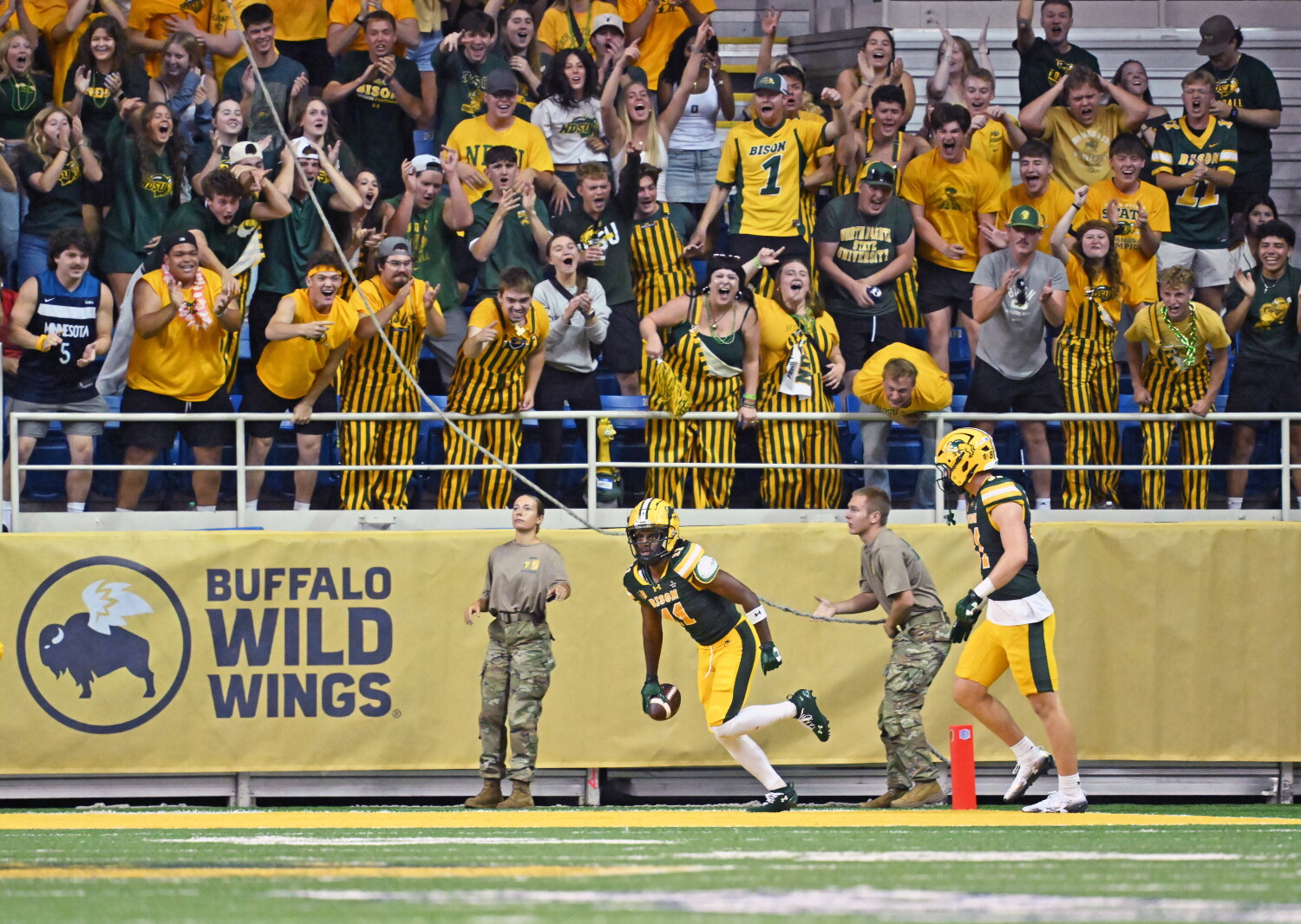 Photos: Scenes from Bison football's historic first game as FBS program