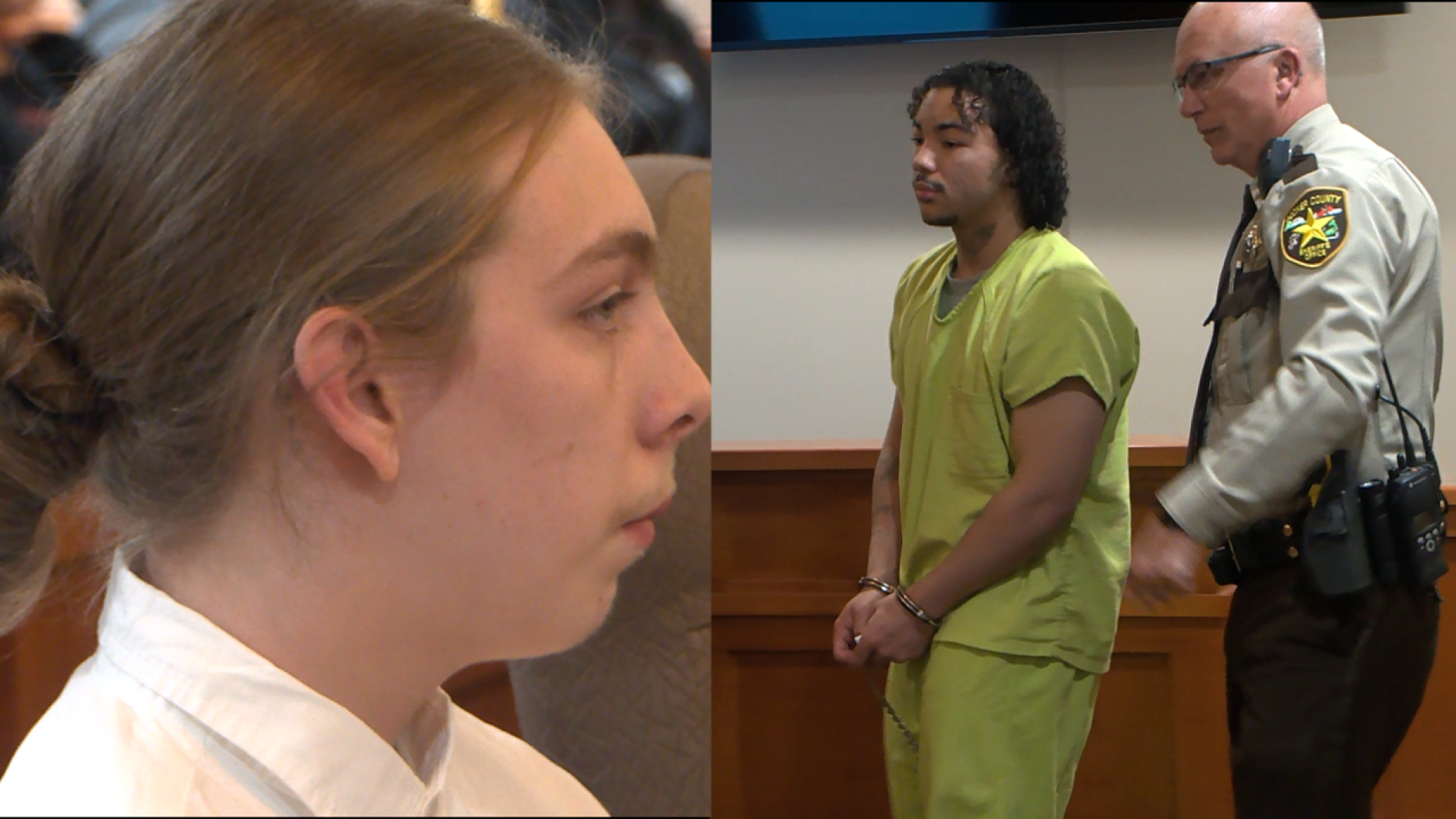 Man and teenager each given decades-long prison sentences for Christmastime murder in Frazee, Minnesota