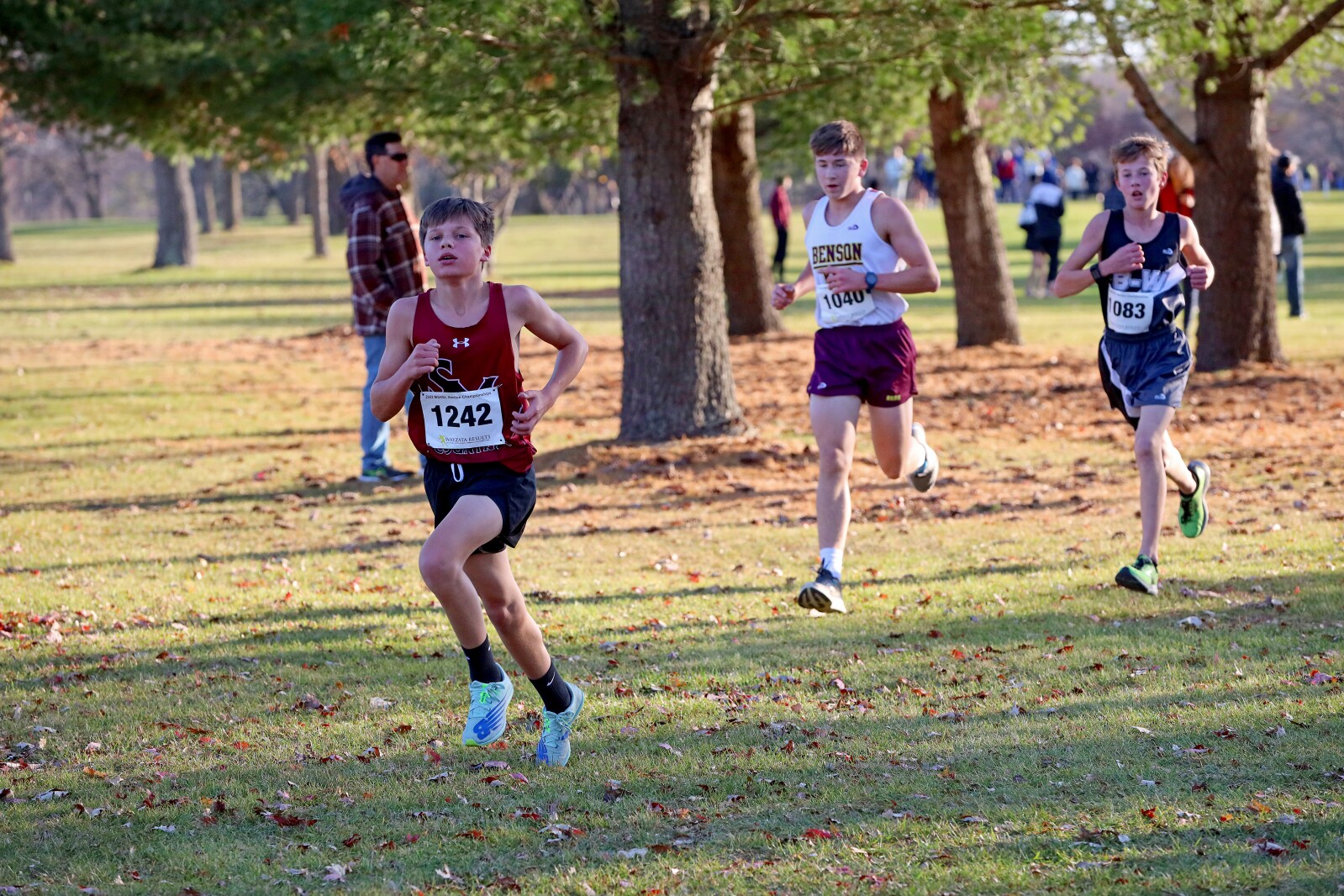 Section 6-1A meet Friday, Oct. 28, 2022, at The Vintage Golf Course in Staples.