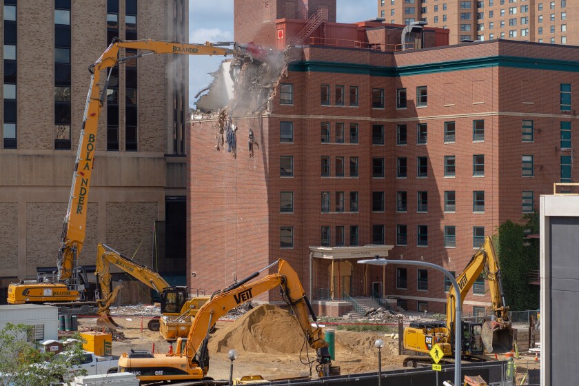 Colonial Building Demolition