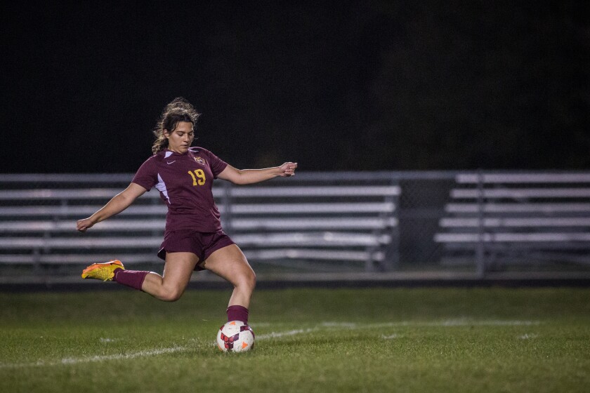 Stewartville, Caledonia girls soccer