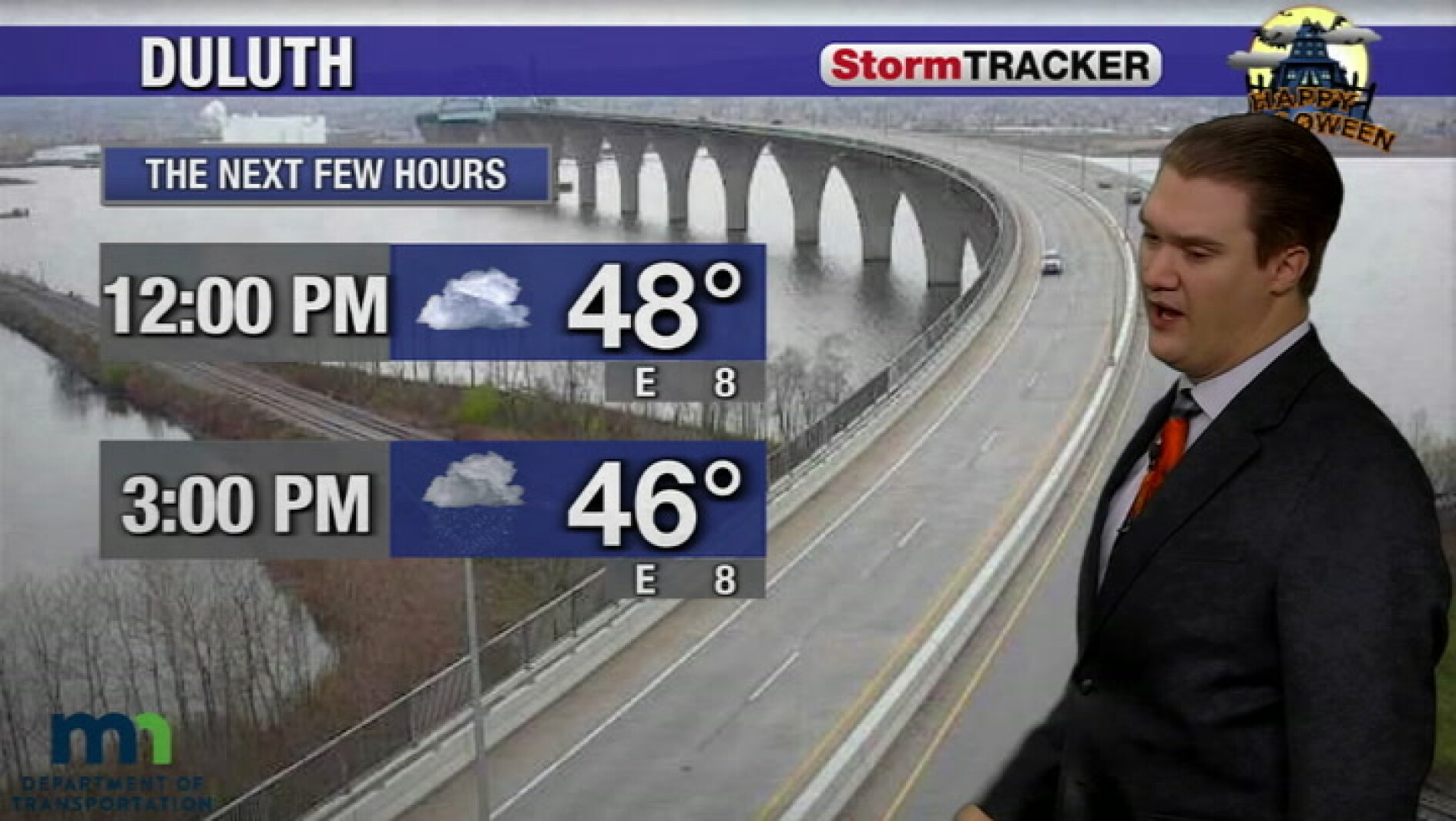 Clouds creeping northwards as we track stray showers for the afternoon