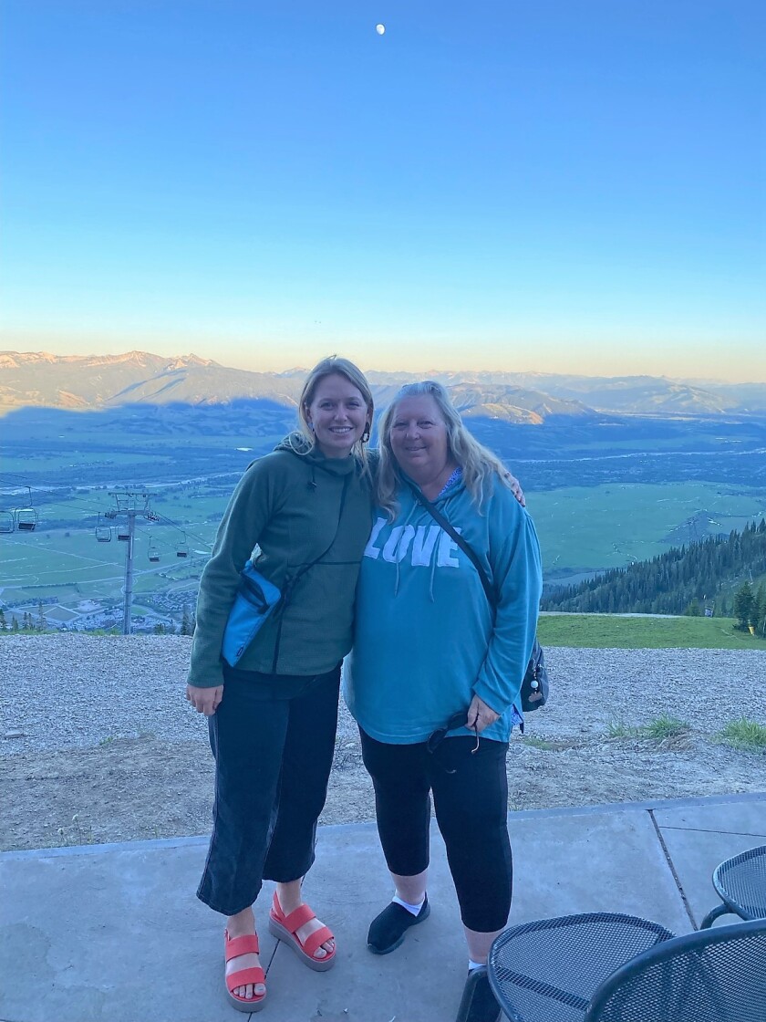 Cheyenne Syvertson and Kim Utesch
