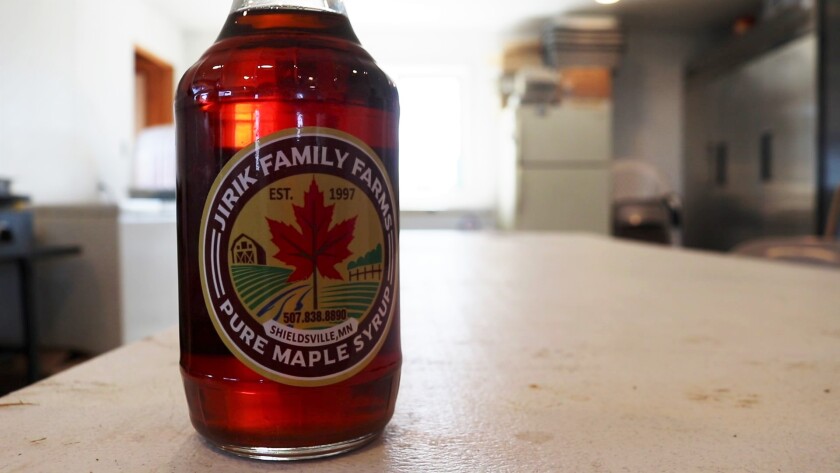 Jirik Maple Syrup bottle