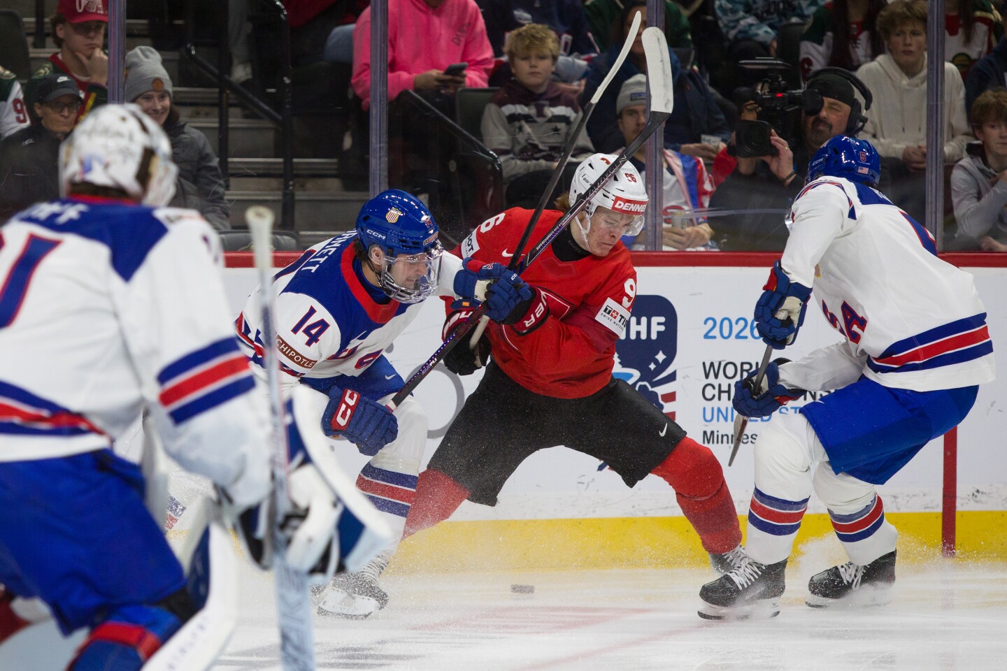 USA vs. Switzerland World Junior Hockey