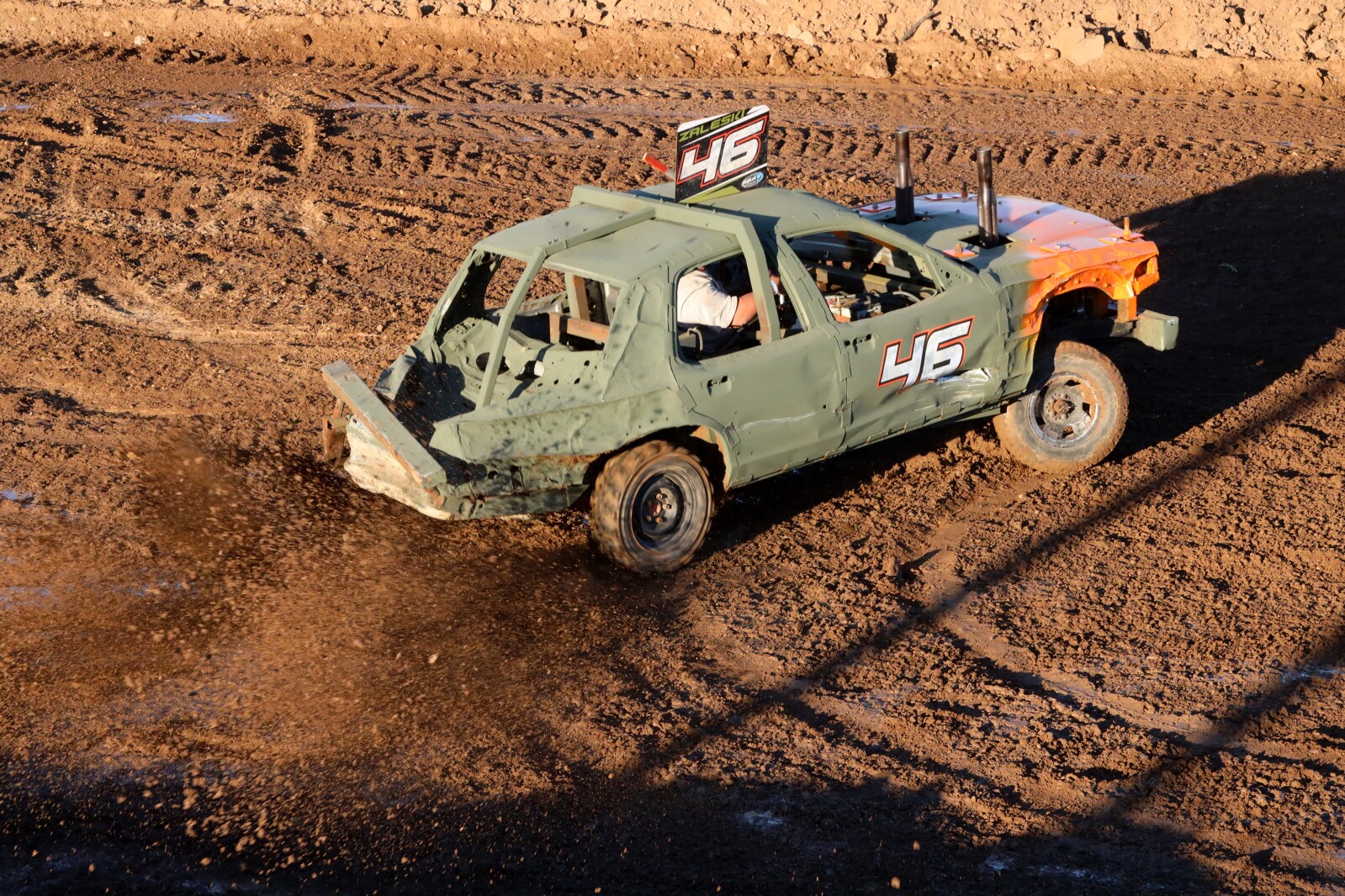Demolition derby at the fair Wednesday, Aug. 3, 2022, at the Crow Wing County Fair.
