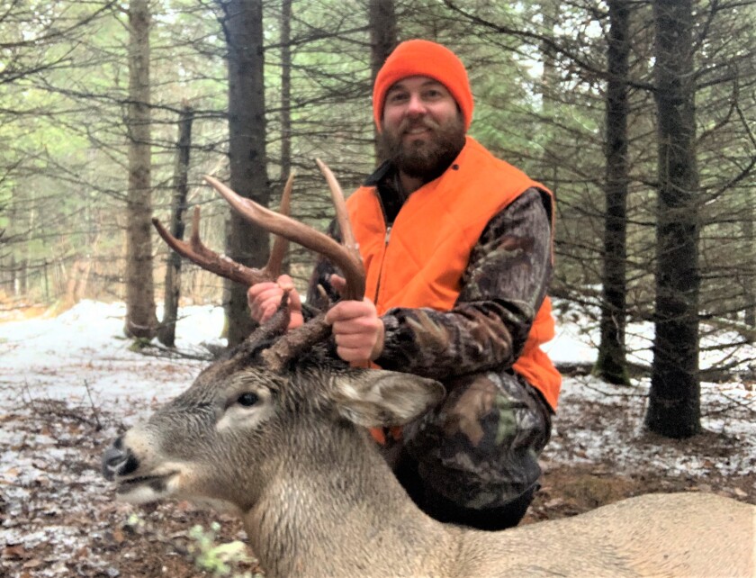 Joe Shead's book Buck Tales, buck photo