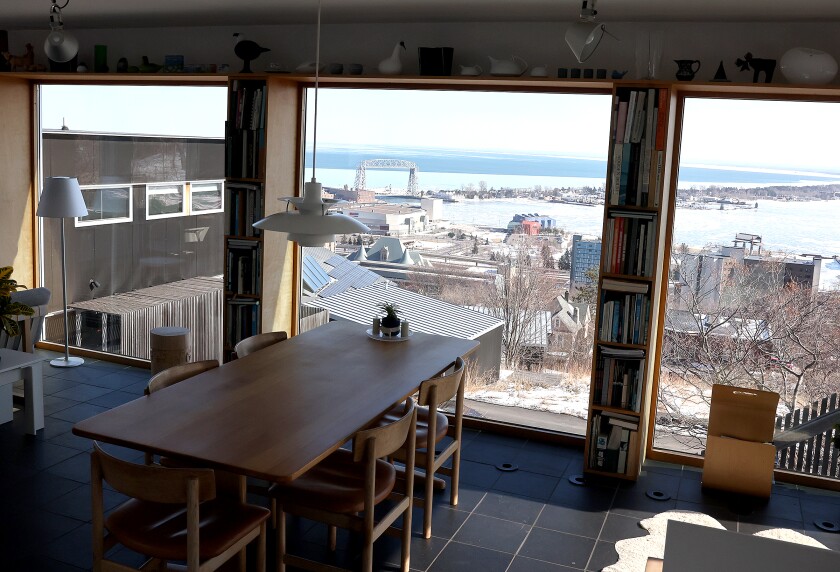 View of Harbor from window.