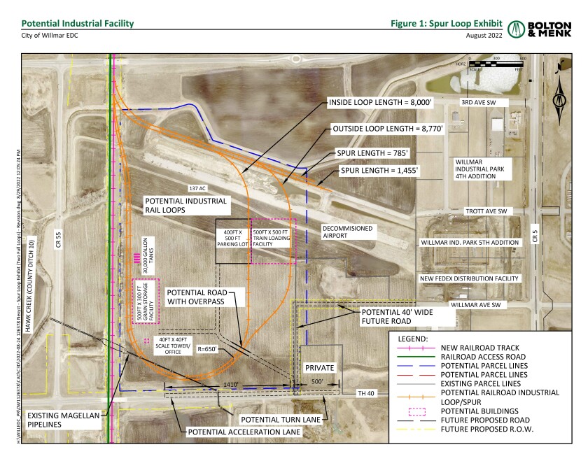 Realm5 Site Layout - Spur Loop Exhibit (Two Full Loops)