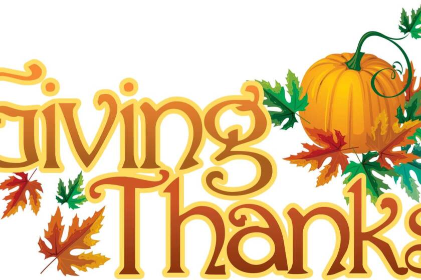 Giving Thanks