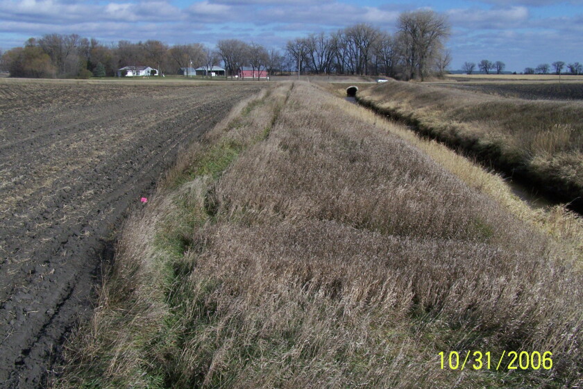 County Ditch Example Redetermination of benefits brings fairness and equity to county ditch ...