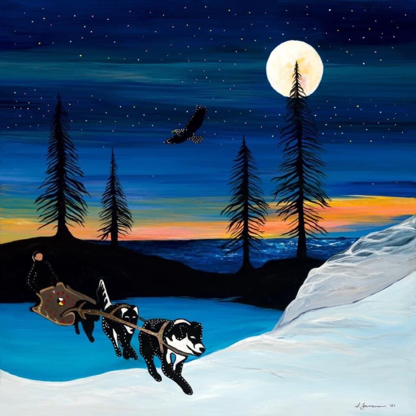 Beargrease Trail Mail envelope