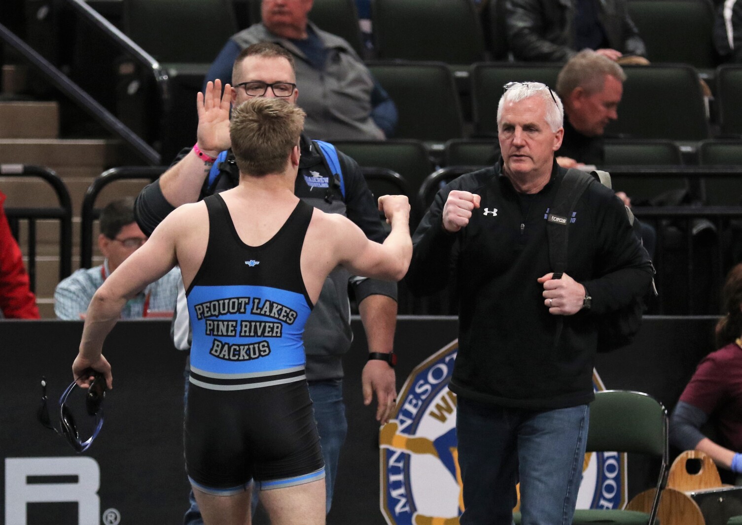Wrestling Tournament at Xcel Energy Center.
