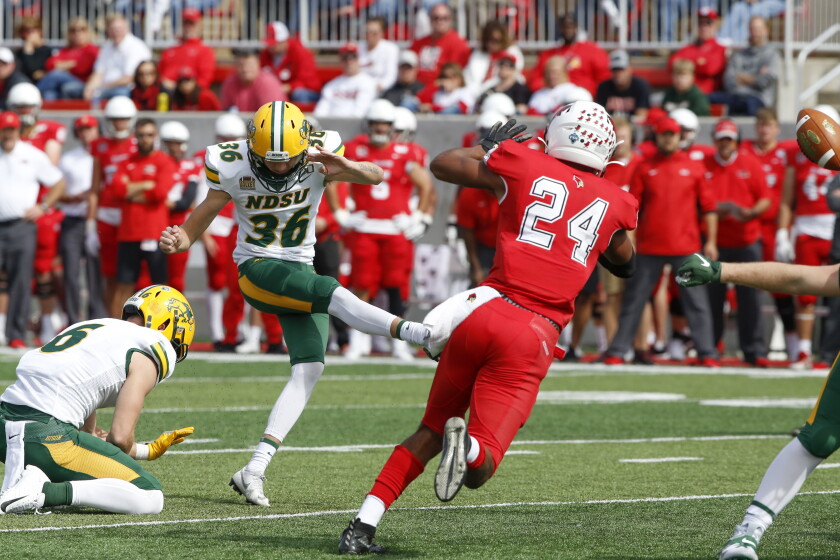 Bison 2022 football depth chart preview kicker InForum Fargo