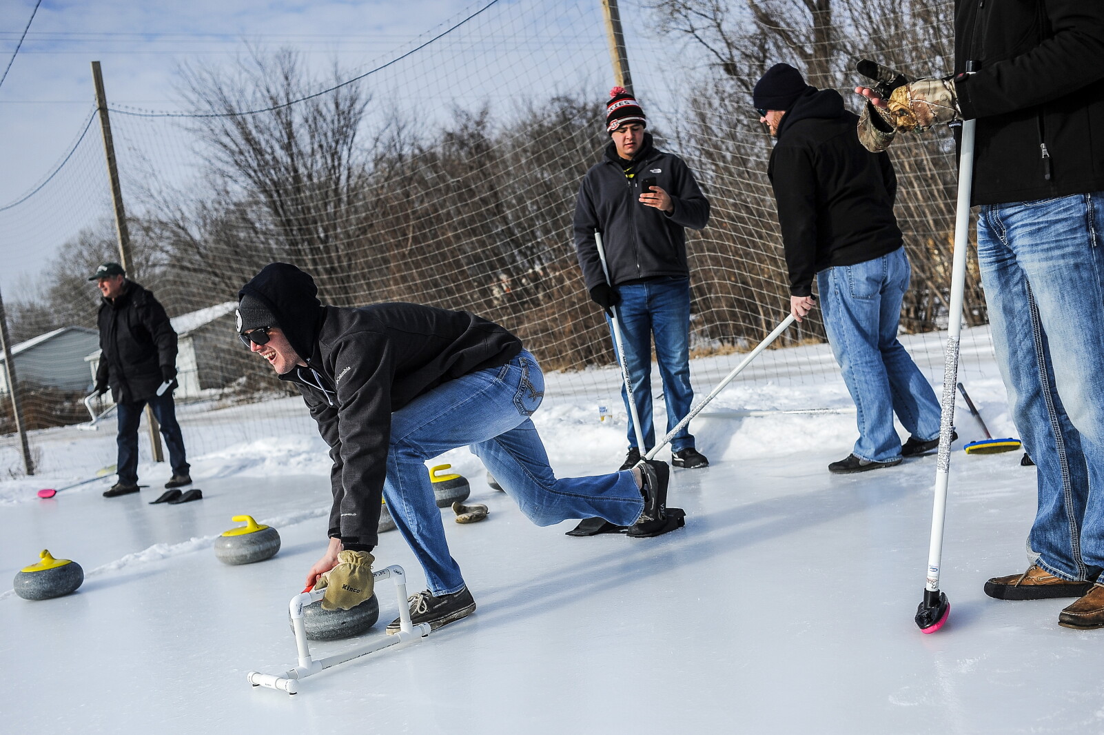 Outside Curling Rink Photos: Outdoor Curling at The Freight Yard - Post Bulletin | Rochester ...