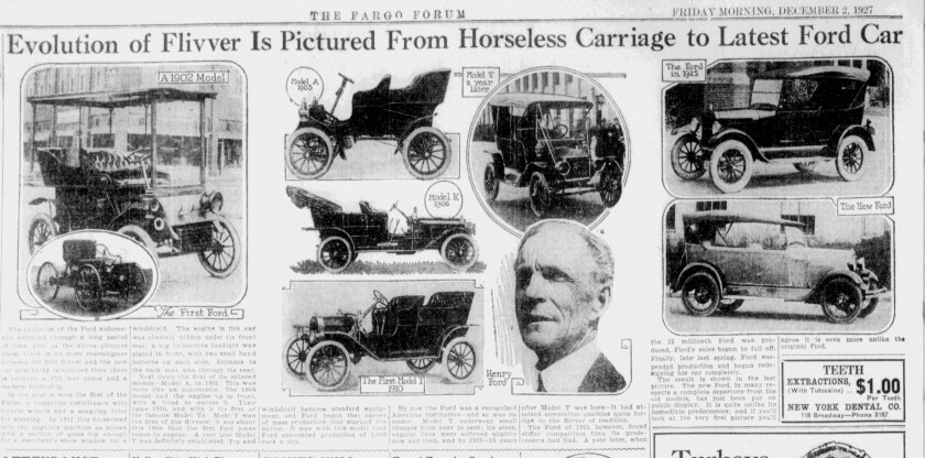 a historical news clipping