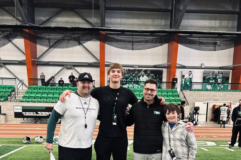 George Rohl Wisconsin UND football's 2026 recruiting class adds 6-foot-7 TE from Wisconsin ...