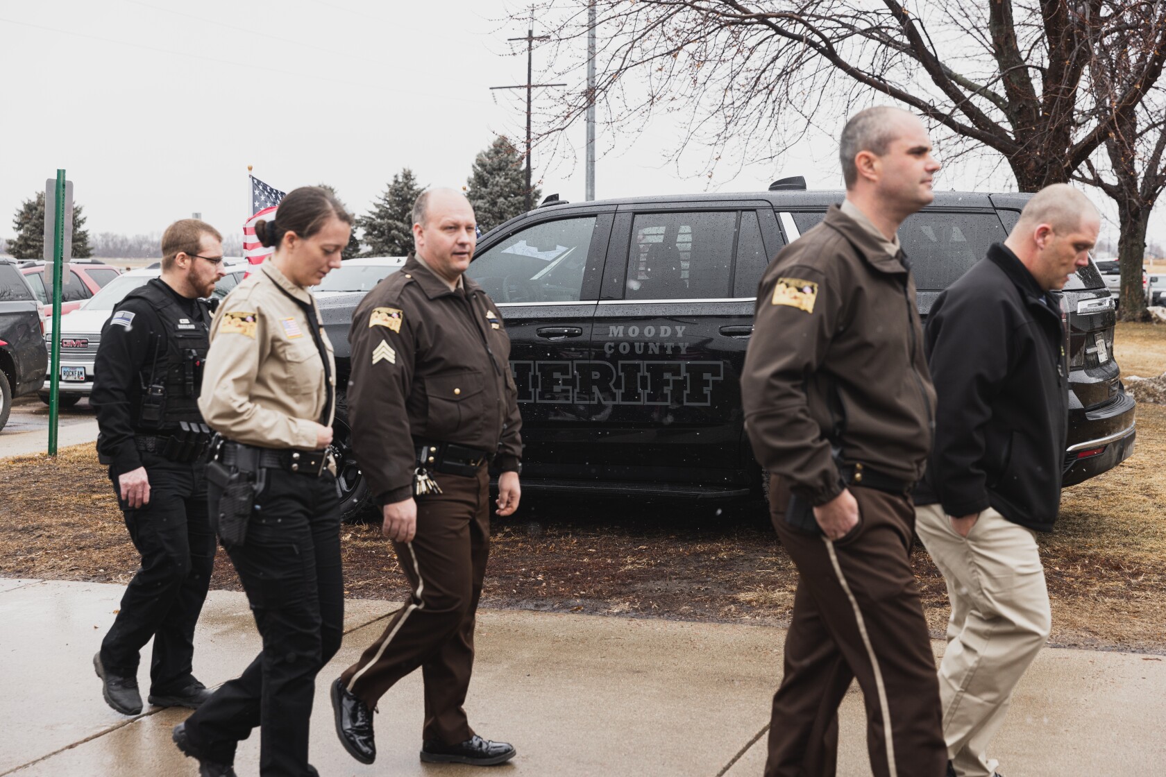 PHOTOS: Officers pay respects to Moody County deputy sheriff Ken Prorok ...