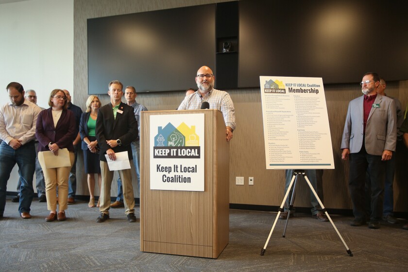 'Keep it Local' group launches campaign against measure to eliminate ...