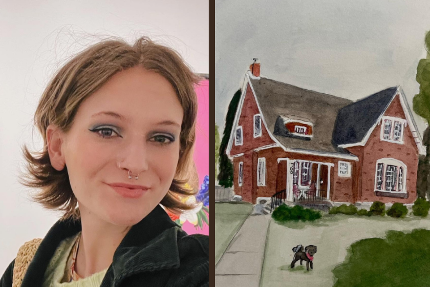 Art is where the home is for Fargo woman who paints watercolors of ...