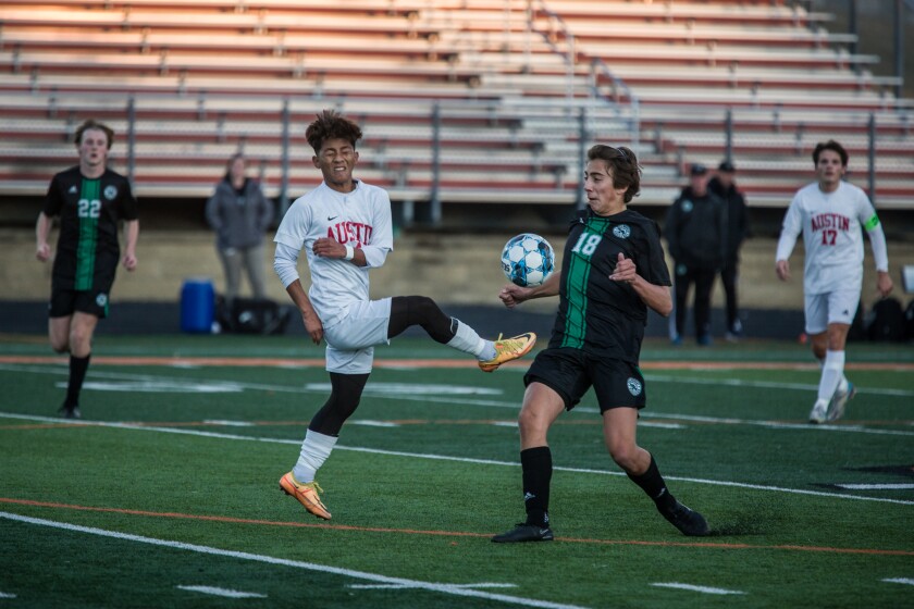 Photos: Austin, Hill-Murray State Class AA Quarterfinal boys soccer on Oct. 25, 2022 - Post Photos: Austin, Hill-Murray State Class AA Quarterfinal boys soccer on Oct. 25, 2022 - Post