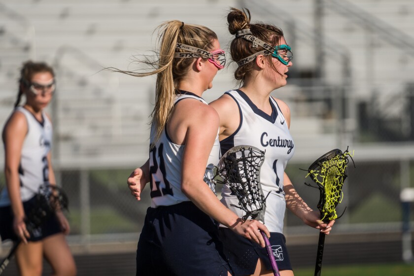 Century, John Marshall girls lacrosse