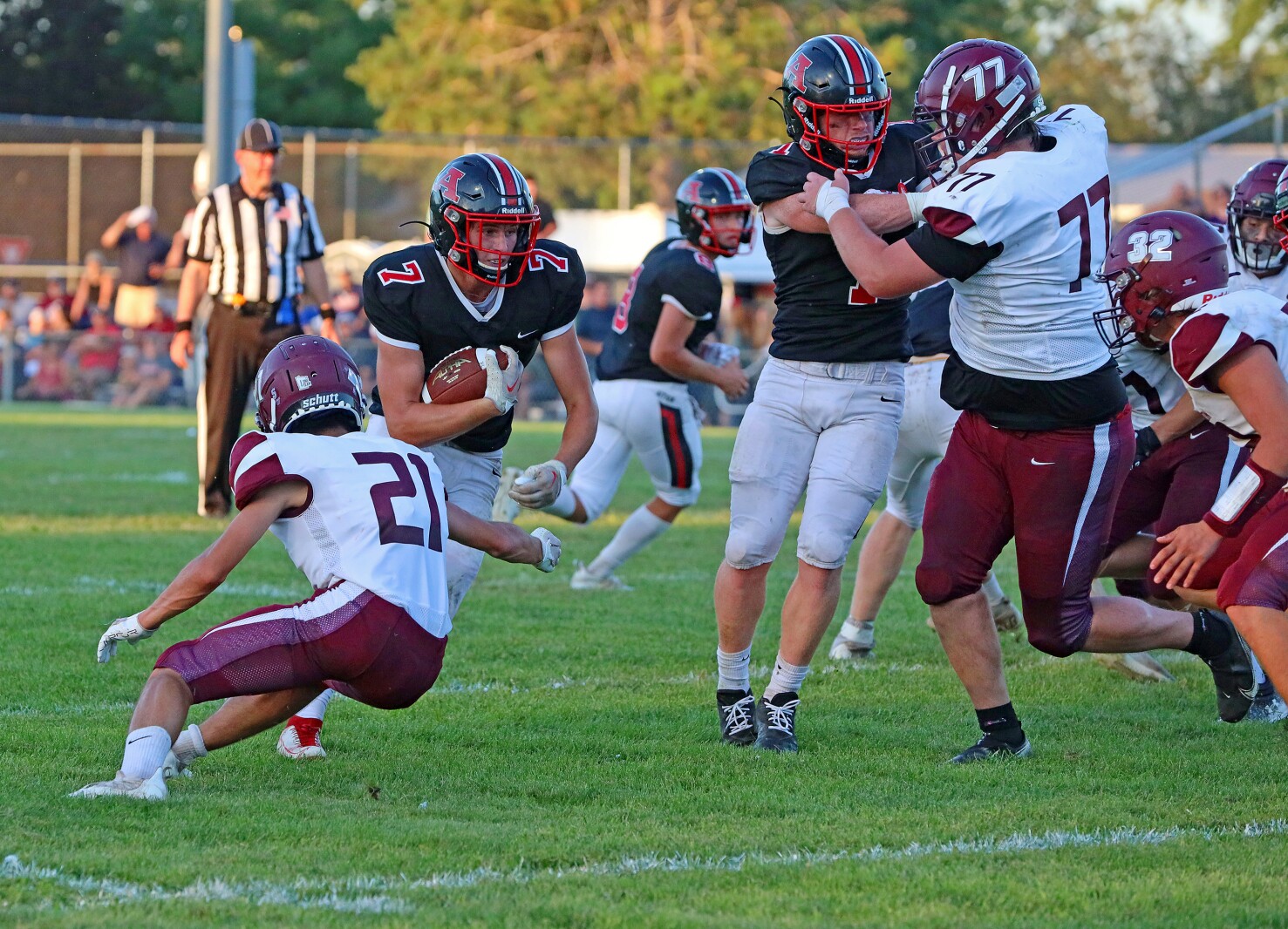 Aitkin football against Crosby-Ironton on Thursday, Sept. 1, 2022, at Aitkin.
