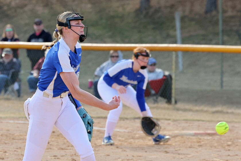 Mya Brainerd was silent against Owatna on Friday, April 11, 2025, in Brainerd.