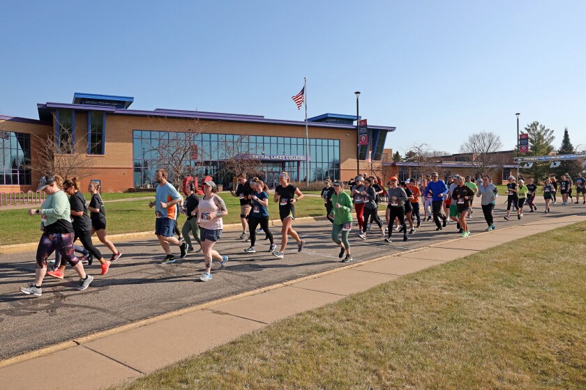 5K for Mental Health Awareness at Central Lakes College