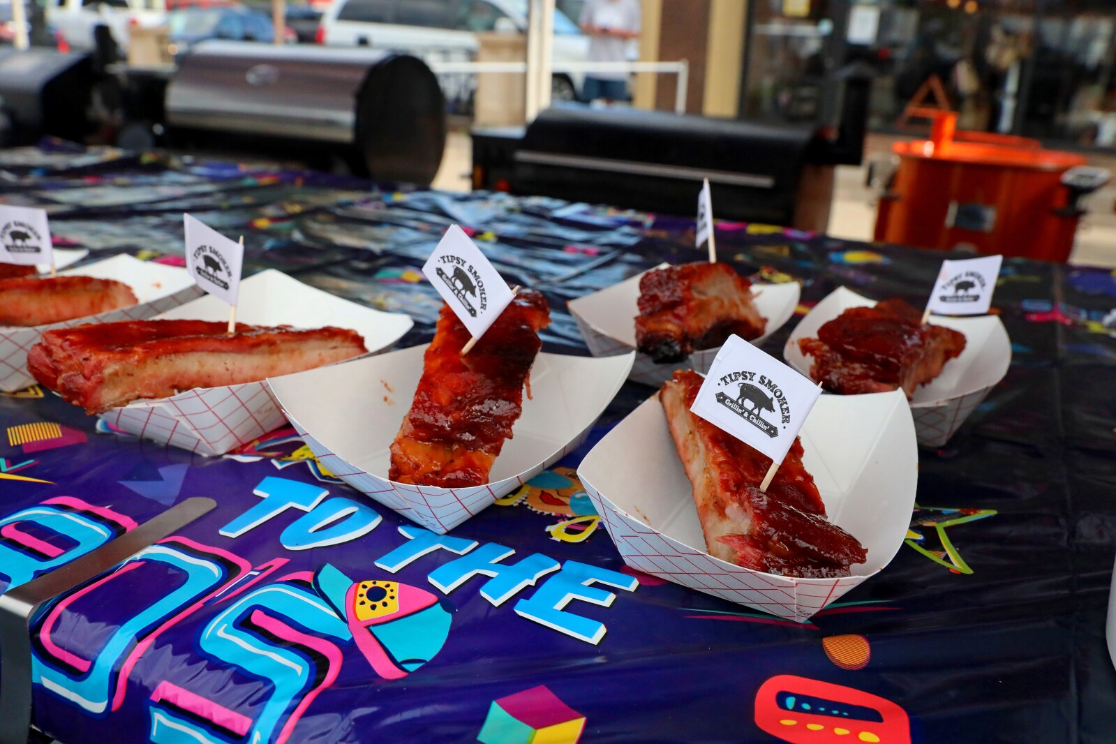 People enjoy the Cub Foods Ribfest during Brainerd Jaycees Street Fest on Saturday, July 23, 2022, in downtown Brainerd.