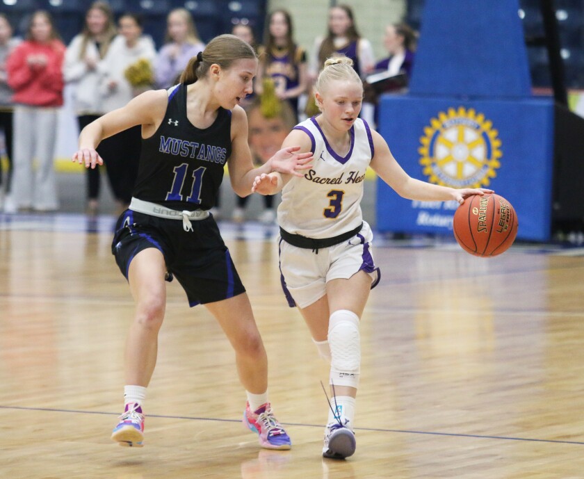 Sacred Heart weathers the storm, comes out with Section 8A girls ...