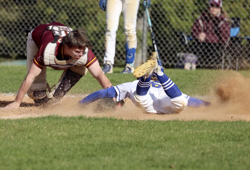 Two Harbors baseball plays at home against Esko.