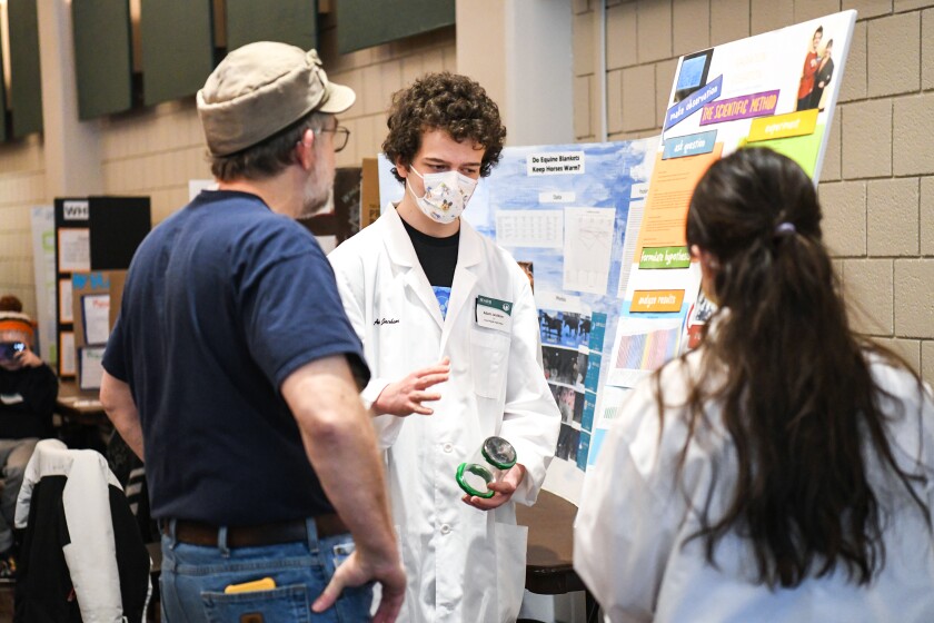 Fostering a love of science: Area students compete in 70th Annual ...