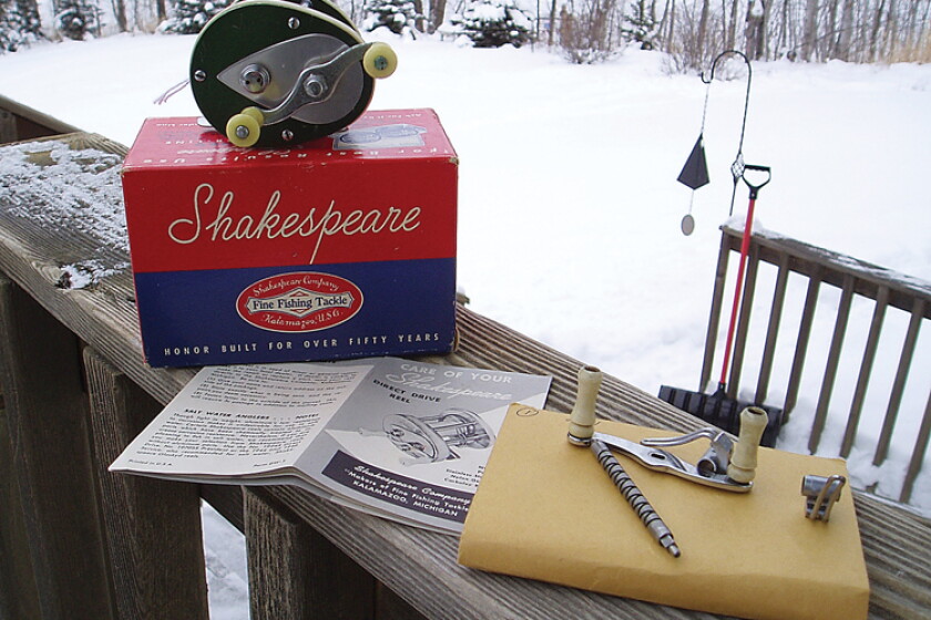 SHAKESPEARE PRESIDENT 1970A MODEL FH VINTAGE FISHING CASTING SHAKESPEARE PRESIDENT 1970A MODEL FH VINTAGE FISHING CASTING