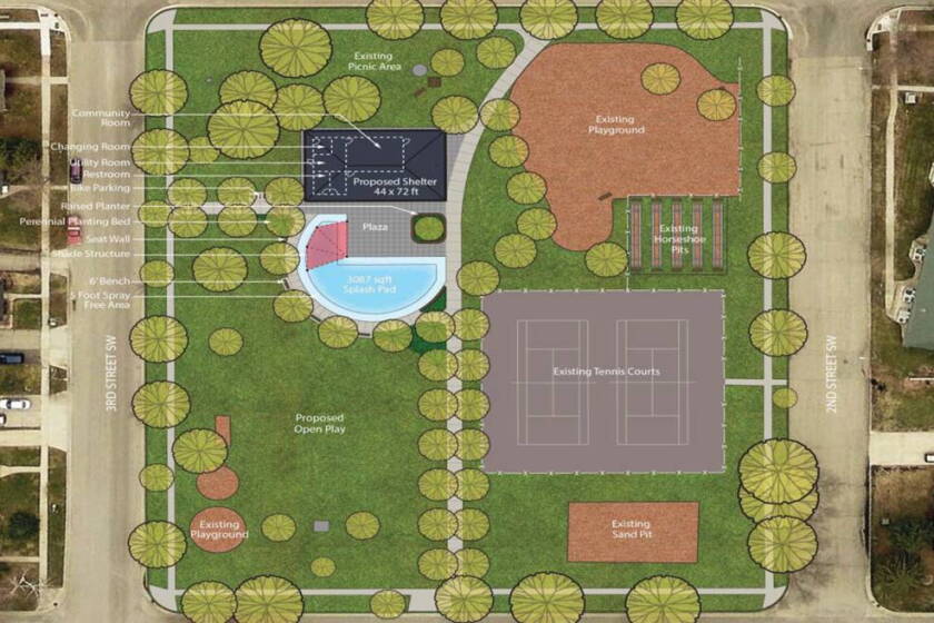 Transformation of Willmar's Rice Park begins - West Central Tribune ...