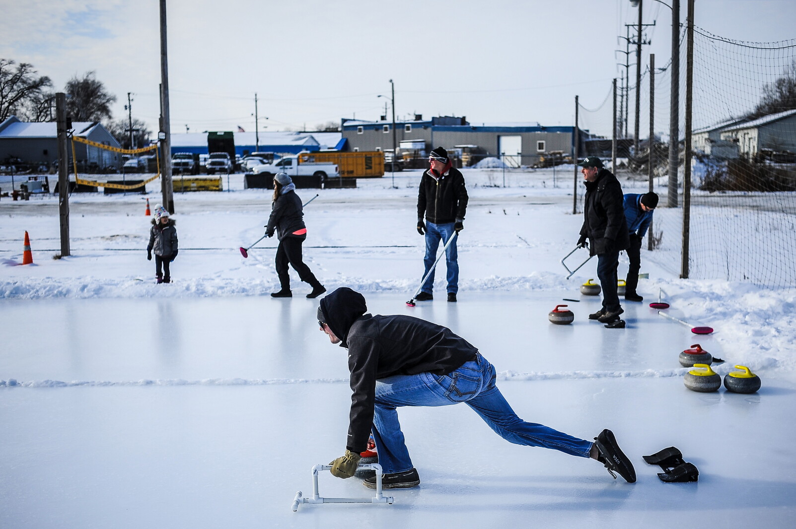 Outside Curling Rink Photos: Outdoor Curling at The Freight Yard - Post Bulletin | Rochester ...