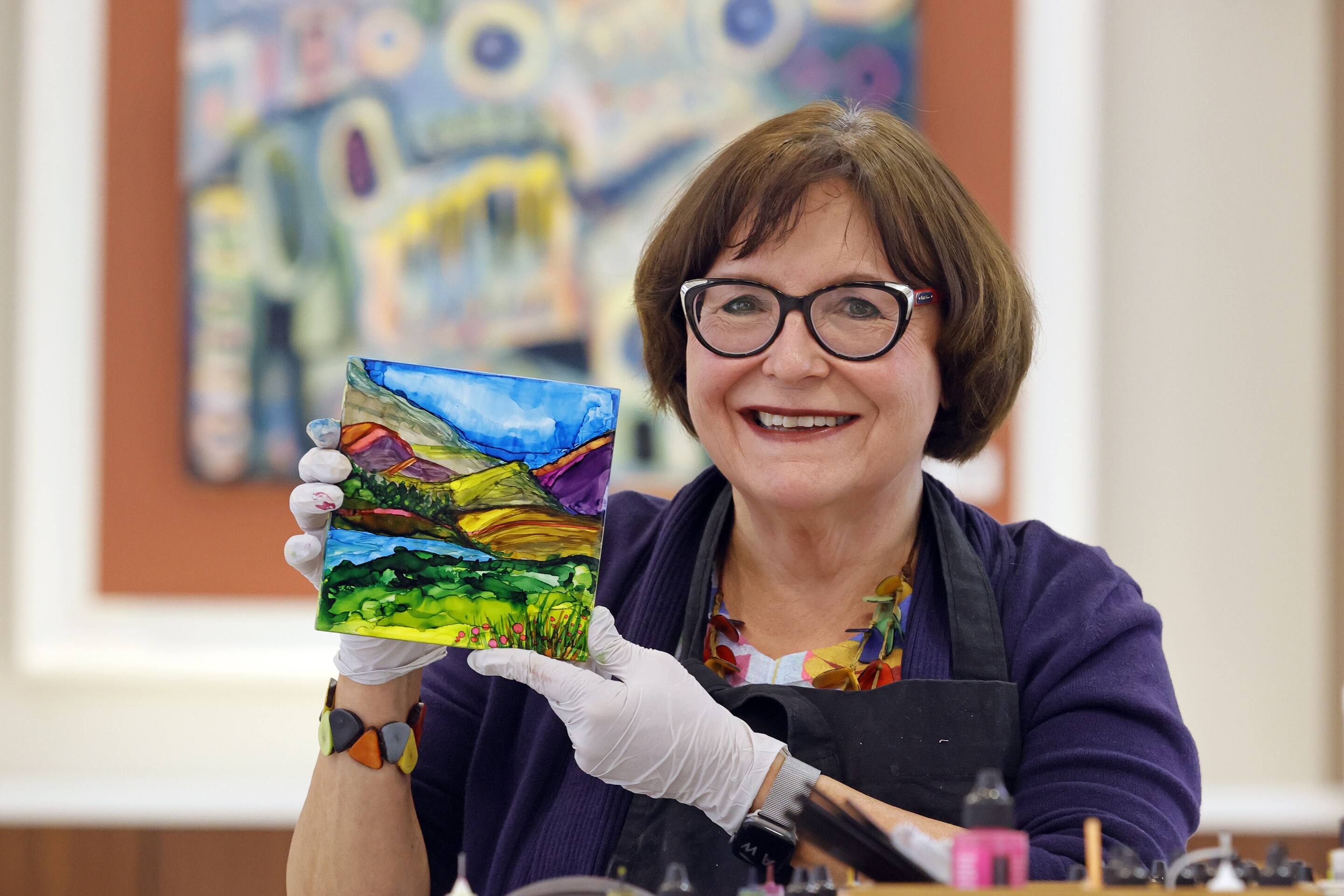 Local artist and retired software founder Carol Rogne reflects on ...