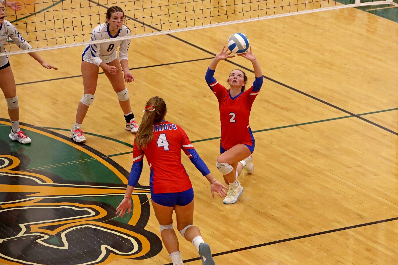 Pequot Lakes against St. Cloud Cathedral on Saturday, Nov. 5, 2022, during the Section 6-2A Final at Sauk Rapids.