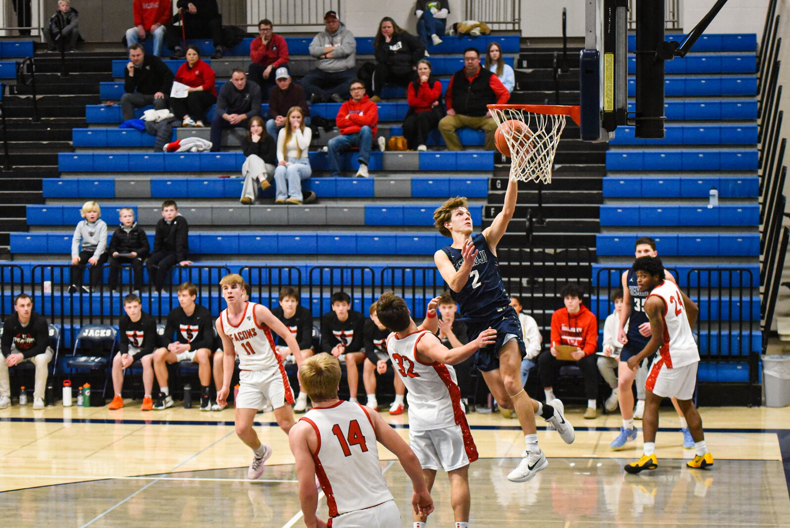 Cade Riewer Boschee, Riewer brothers make impact in Lumberjacks' victory over ...