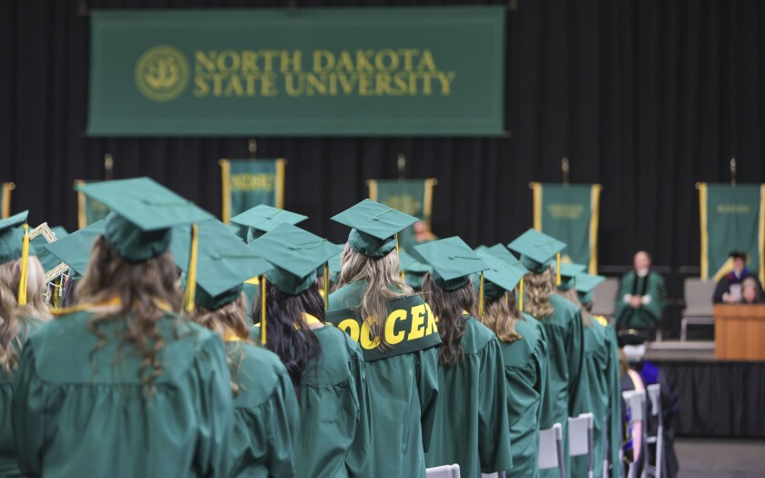 PHOTOS NDSU holds winter commencement ceremonies InForum Fargo