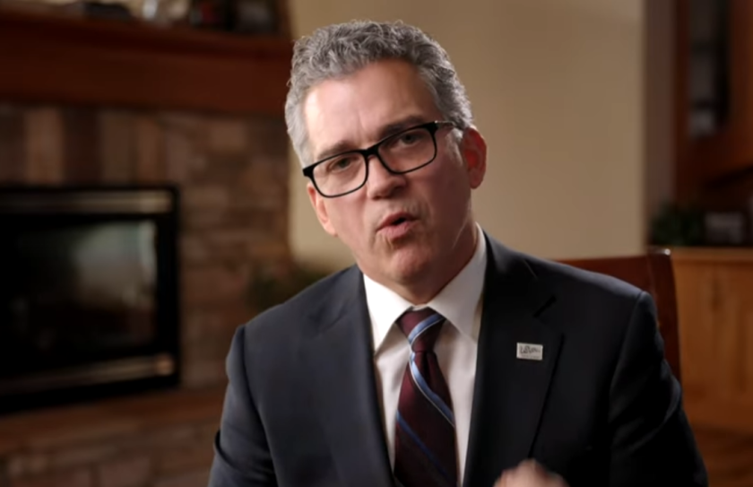 Rick Becker campaign announcement